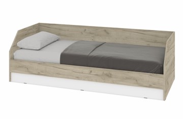 Подростковая кровать Modern О81, Серый дуб - Белый в Элисте