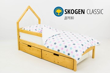 Детская кровать-домик мини Skogen дерево в Элисте