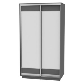 Шкаф 2-дверный Весенний HK1, 2155х1200х600 (D2D2), Графит в Элисте