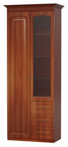 Шкаф двухдверный Марибель Гармония-4, МЦН комбинированный в Элисте