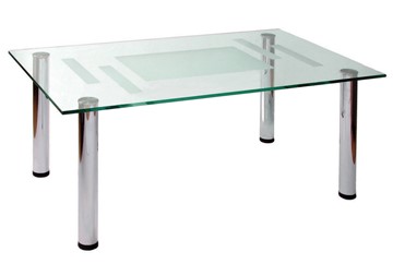 Стеклянный столик Мебелик Роберт-10М в Элисте