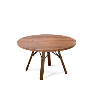 Круглый столик SHT-S70 / SHT-TT 70 МДФ (светлый орех/темный орех/черный муар) в Элисте