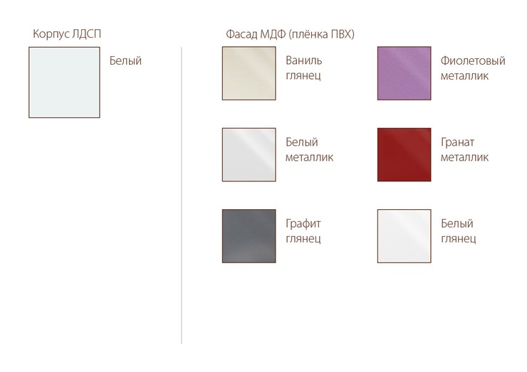 Кухонный гарнитур угловой Модерн, белый глянец/фиолетовый металлик в Элисте - изображение 1