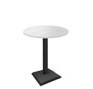 Барный стол SHT-TU5-BS2/H110 / SHT-TT 80 ЛДСП (сосна касцина/черный) в Элисте