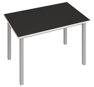 Стеклянный обеденный стол Фристайл-3, Черный в Элисте
