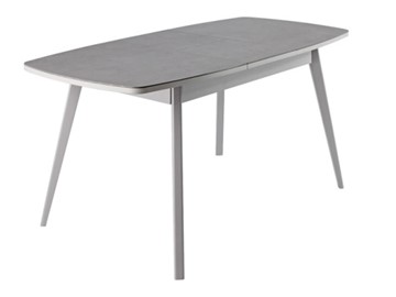 Кухонный раздвижной стол СТОЛБУРГ Артктур, Керамика, grigio серый, 51 диагональные массив серый в Элисте