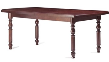 Деревянный стол на кухню 2,0(3,0)х1,1 на четырех ножках, (патина) в Элисте