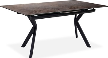 Кухонный раскладной стол Бордо 2CX 160х90 (Oxide Moro/Графит) в Элисте
