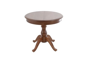 Деревянный стол на кухню Фабрицио-1 Круг 1000, (Тон 4 - Коньяк) Морилка/Эмаль в Элисте