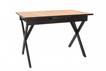 Обеденный стол Стайл № 11 (1100*700 мм.) столешница пластик, форма Флан, без механизма в Элисте
