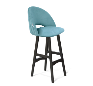 Барный стул SHT-ST34-1 / SHT-S65 (голубая пастель/венге) в Элисте