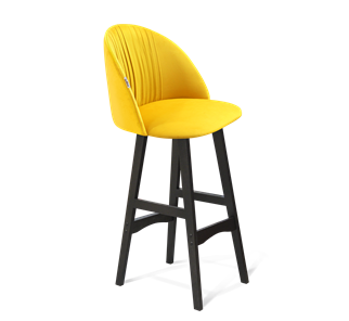 Барный стул SHT-ST35-1 / SHT-S65 (имперский жёлтый/венге) в Элисте
