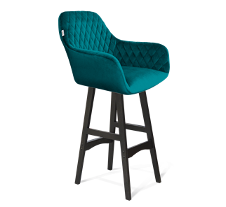 Барный стул SHT-ST38 / SHT-S65 (альпийский бирюзовый/венге) в Элисте