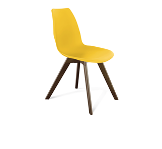 Обеденный стул SHT-ST29/S39 (желтый ral 1021/темный орех) в Элисте