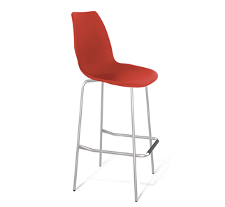 Обеденный стул SHT-ST29/S29 (красный ral 3020/хром лак) в Элисте