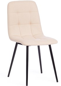 Обеденный стул CHILLY MAX 45х54х90 бежевый 08/черный арт.18289 в Элисте