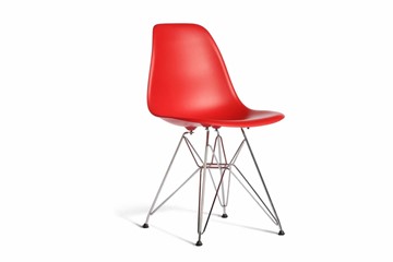 Кухонный стул DSL 110 Chrom (красный) в Элисте