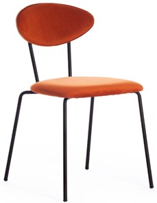 Кухонный стул NEO (mod. 0139014) 44х54х79 оранжевый S108 (126 BRICK)/черный арт.19722 в Элисте
