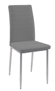 Обеденный стул Текс, микровелюр B22 grey, ножки хром в Элисте