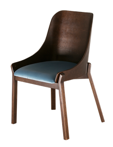 Обеденный стул ГринТри Моган с каркасом цвета Венге в Элисте