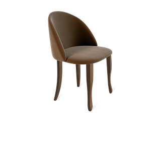 Обеденный стул SHT-ST35 / SHT-S122 (кофейный ликер/темный орех/черный муар) в Элисте