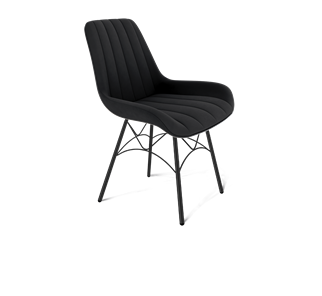 Обеденный стул SHT-ST37 / SHT-S107 (ночное затмение/черный муар) в Элисте
