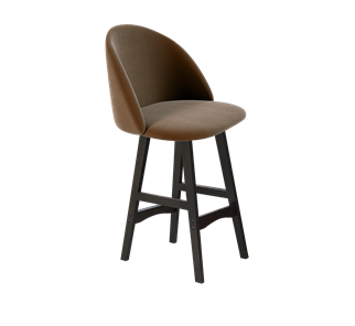 Полубарный стул SHT-ST35 / SHT-S65-1 (кофейный ликер/венге) в Элисте
