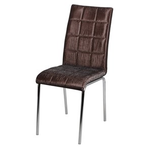 Мягкий стул Каре СРП-041 Люкс коричневый в Элисте