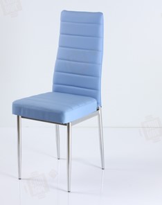 Кухонный стул В-1 хром люкс голубой в Элисте