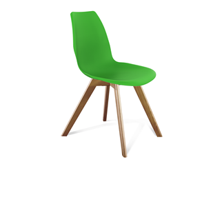 Обеденный стул SHT-ST29/S39 (зеленый ral 6018/светлый орех) в Элисте