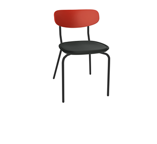 Обеденный стул SHT-ST85-2/SB85-2/S85M (красный/черный/черный муар) в Элисте