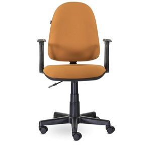 Офисное кресло Brabix Prestige Start MG-312 (эргономичная спинка, ткань, оранжевое) в Элисте