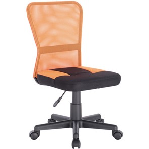 Кресло Brabix Smart MG-313 (без подлокотников, комбинированное, черное/оранжевое) в Элисте