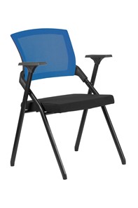 Офисное кресло складное Riva Chair M2001 (Синий/черный) в Элисте