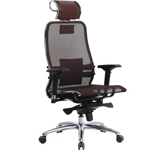 Компьютерное кресло Метта Samurai S-3.04, темно-бордовый в Элисте