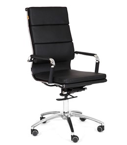 Офисное кресло CHAIRMAN 750 экокожа черная в Элисте
