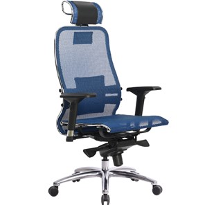 Офисное кресло Samurai S-3.04, синий в Элисте