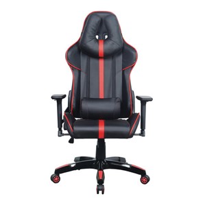 Компьютерное кресло Brabix GT Carbon GM-120 (две подушки, экокожа, черное/красное) в Элисте