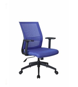 Кресло офисное Riva Chair 668, Цвет синий в Элисте