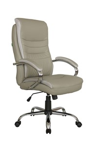 Кресло компьютерное Riva Chair 9131 (Серо-бежевый) в Элисте