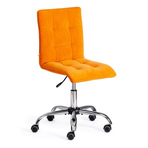Компьютерное кресло ZERO флок, оранжевый, арт.13499 в Элисте