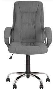 Офисное кресло ELLY (CHR68) ткань SORO-93, серая в Элисте