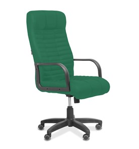 Офисное кресло для руководителя Атлант, ткань TW / зеленая в Элисте