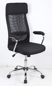 Офисное кресло VASSA BLACK (чёрный) в Элисте