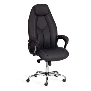 Кресло компьютерное BOSS Lux, кож/зам, черный, арт.21151 в Элисте