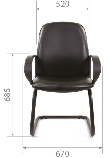 Кресло CHAIRMAN 279V экокожа черная в Элисте - изображение 4
