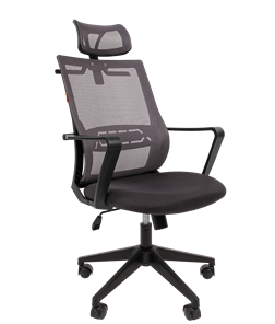 Офисное кресло CHAIRMAN 545 сетка/ткань серый в Элисте