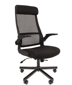 Кресло компьютерное CHAIRMAN 575, черное в Элисте