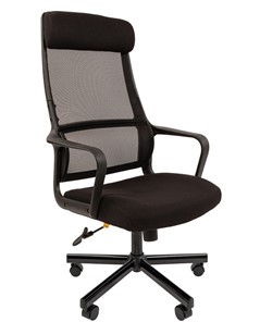 Кресло компьютерное CHAIRMAN 590, черное в Элисте
