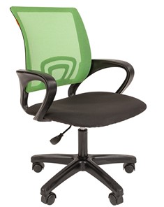 Компьютерное кресло CHAIRMAN 696 black LT, зеленое в Элисте